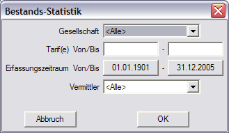 Bestandsstatistik